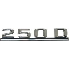 Mercedes W124 1984-1993 250 D Bagaj Yazısı