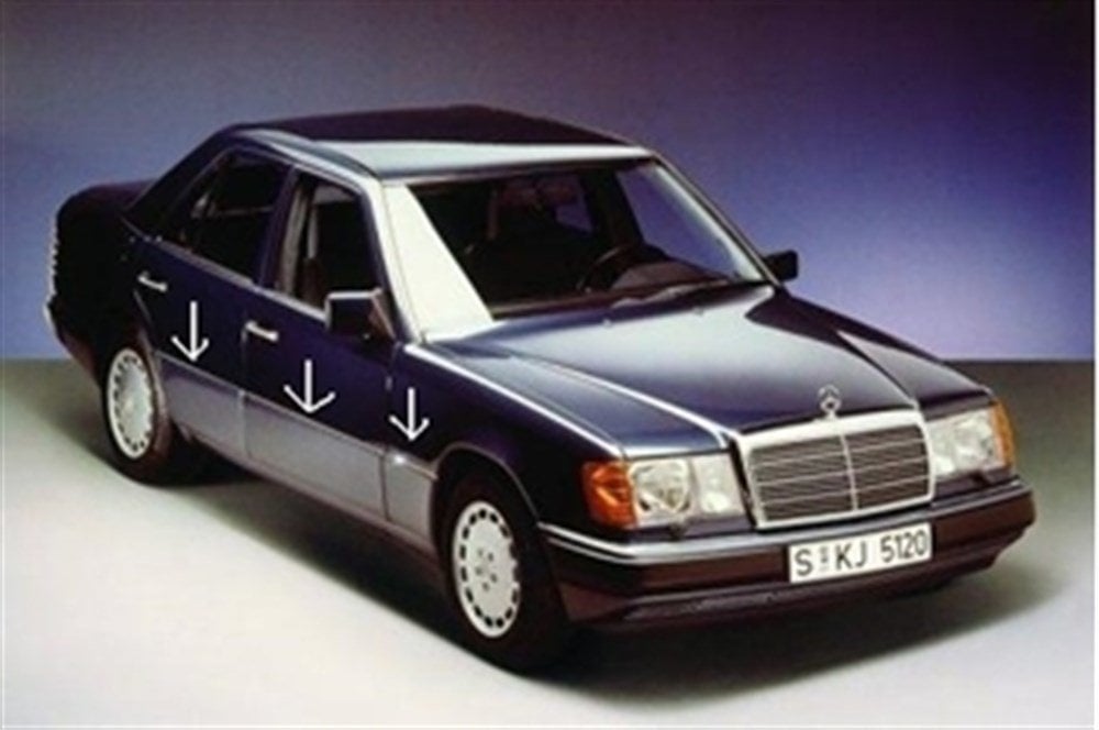 Mercedes E Serisi W124 Kasa Kapı Kaplama Pako Takımı 10 Parça