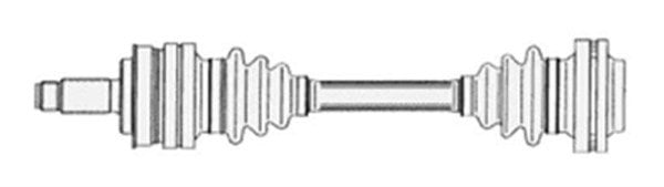 Mercedes E Serisi W124 1984-1995 Aks Mili