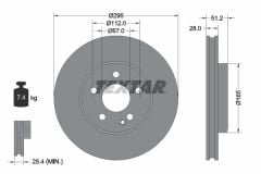 Mercedes W156 GLA Serisi - W176 A Serisi - W246 B Serisi - W117 CLA Serisi Sport Tip Ön Fren Disk Takım