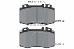 Mercedes W163 ML Serisi - W220 S Serisi Ön Fren Balatası