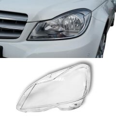 Mercedes W204 C Serisi Far Camı Sol 2011 - 2013