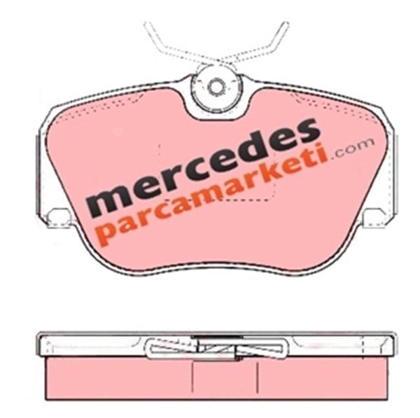 Mercedes W201 Kasa 190 - (Tüm 190 Modelleri) Ön Fren Balatası