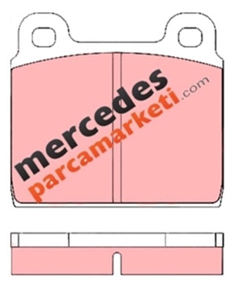 Mercedes W114-115 Kasa (1968-1977) / W114 - W115 Ön Fren Balatası