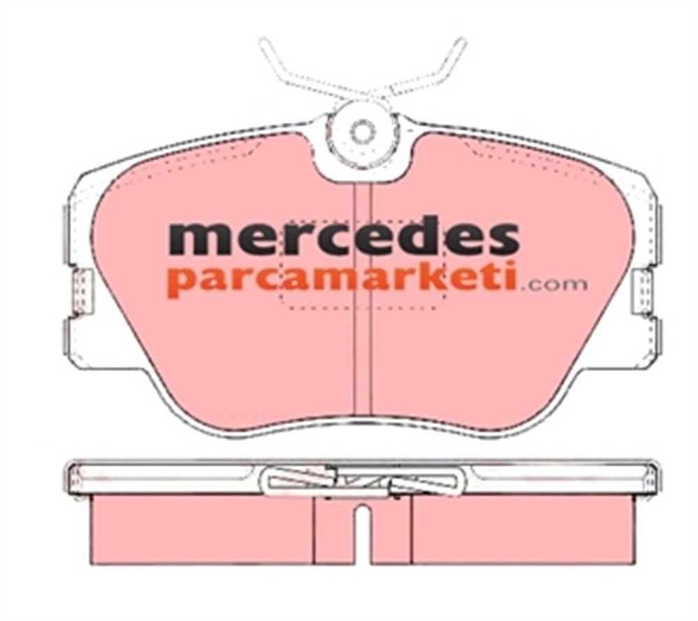 Mercedes E Serisi W124 1984-1995 Ön Fren Balatası