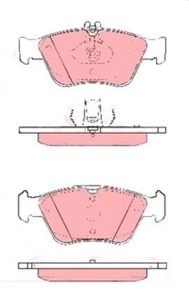 Mercedes SLK Serisi W210 E - W208 CLK - W170 Ön Fren Balatası