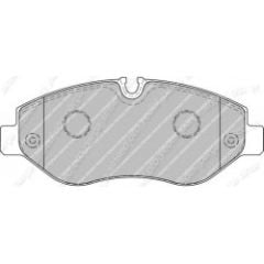 Mercedes Vito W639 Vito Viano 2004-2014 Fişsiz Ön Fren Balatası