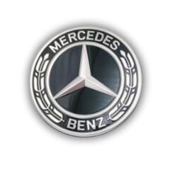 Mercedes C Serisi W205 - E Serisi W212 - E Serisi W213 Kaput Yıldızı Kapak Tip Siyah | A0008173305