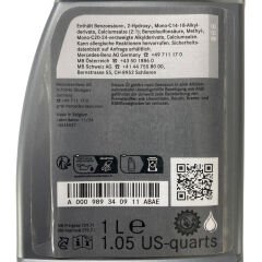 Mercedes-Benz Orijinal 0W-20 Motor Yağı 229.71 1 Litre | Mercedes
