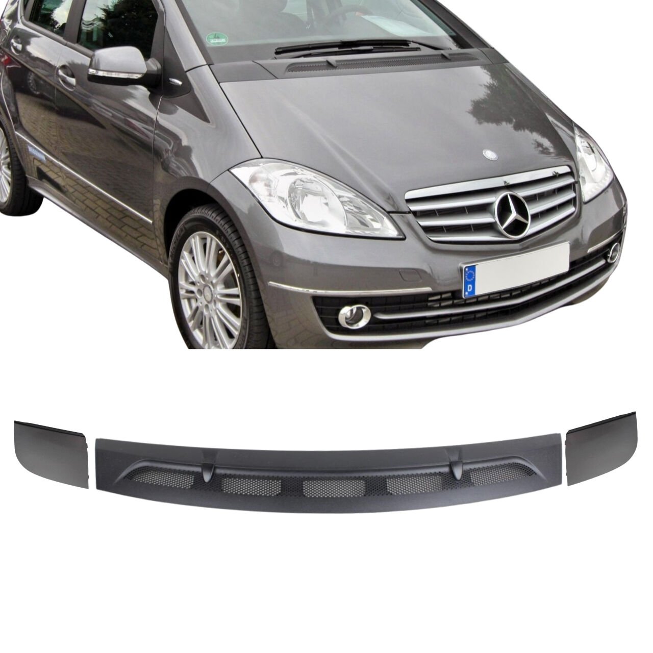 Mercedes W169 A Serisi Cam Alt Izgarası Takım