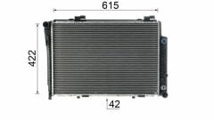 Mercedes C Serisi Mahle Radyatör